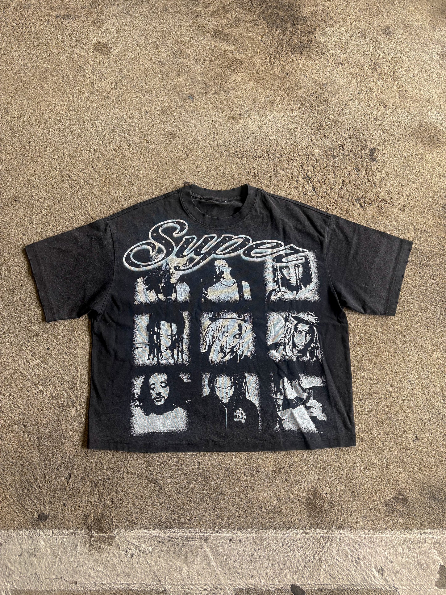 black superhuman shirt