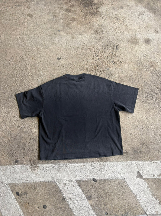 black superhuman shirt